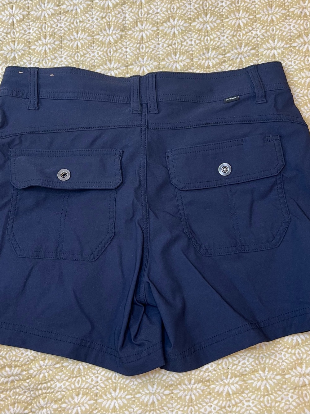 Prana Navy Blue Women's Active Bermuda Shorts - Picture 5 of 5